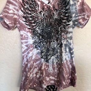 Affliction blouse, women